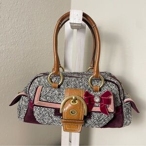 Coach Vintage Tweed Limited Edition Handbag